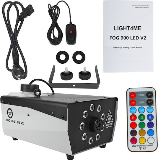 Light4me Fog Machine 900W Wireless / Wired Remote