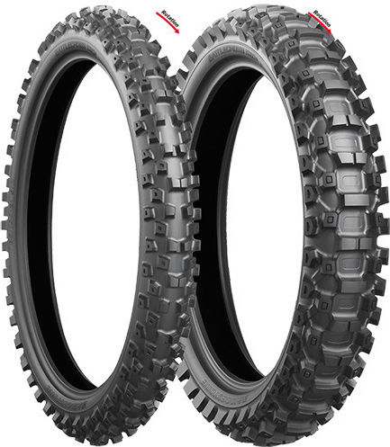 Bridgestone BattleCross X20 90/100-16 52M TT Off-Road Anvelopă Pentru Motociclete Partea Din Spate Soft