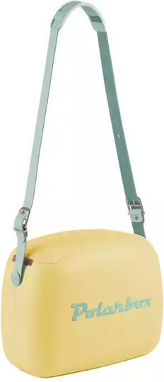 Polarbox Pop Edition and 2 Food Containers Φορητό Ψυγείο 6lt Yellow - Turquoise