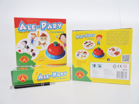 Board Game Farm for 2-4 Players 4+ Years Old (PL) Alexander Toys