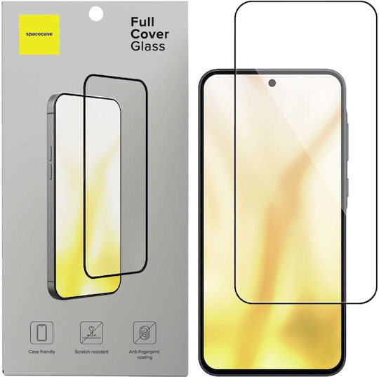 Spacecase 2.5D 0.33mm Tempered Glass Negru (Galaxy A56)
