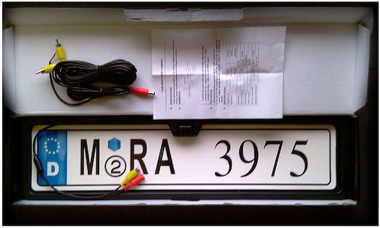 Car Reverse Camera with License Plate Frame Universal