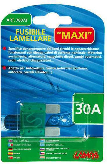 Lampa Maxi Blade Fuse 30A Car Fuse Blade