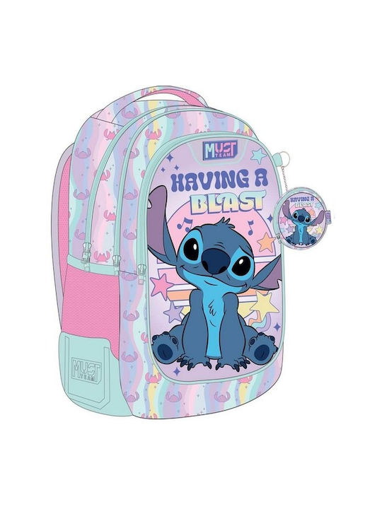 Must Team Schulranzen Rucksack Grundschule mit Flaschenhalter Having a Blast 25lt 32 x 18 x 43cm