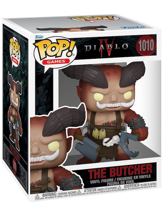 Funko Pop! Games: Diablo Iv - The Butcher Supersized 6" (15cm) & Supersized 10" (25cm) Exclusive Funko Pop! Games: Diablo Iv - The Butcher Supersized 6" (15cm) & Supersized 10" (25cm) Exclusive
