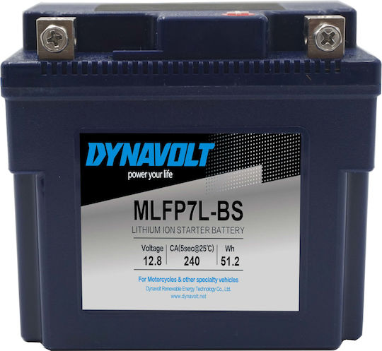 Dynavolt Lithium Motorradbatterie YTX7L-BS