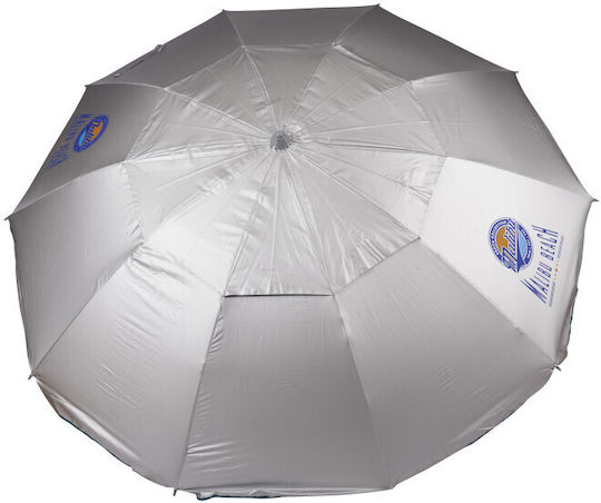 TnS Malibu Folding Beach Umbrella Aluminum Diameter 2.2m