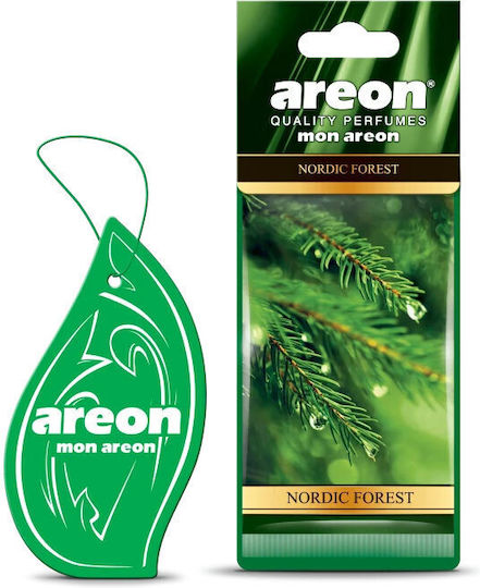Areon Car Air Freshener Tab Pendand Mon Nordic Forest