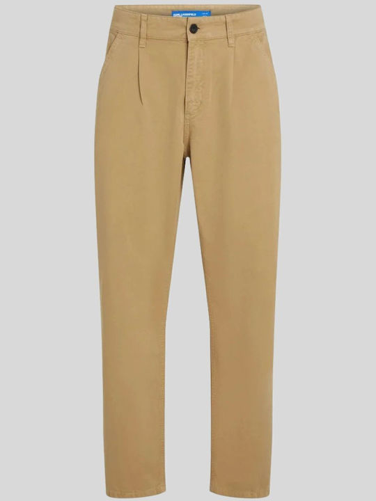 Trousers Chino in Relaxed Fit Brown