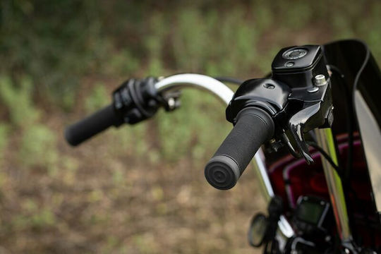 Biltwell Geschlossene Griffe Lenker 25,4mm Länge: 12,7cm Kung Fu Medium 6701-0101 Schwarz