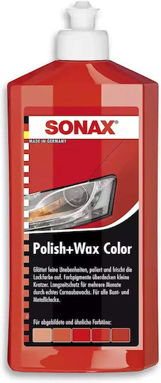 Sonax Полиране И Вакса Цветна Nano Pro Salve За Ваксиране На Автомобилна Каросерия За Червени Оттенъци 250мл