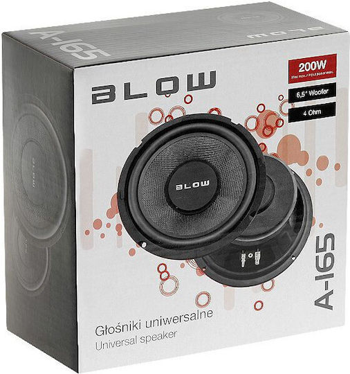 Blow A-165 Ηχείο Αυτοκινήτου 6.5" (2 Δρόμων) Τεμάχιο