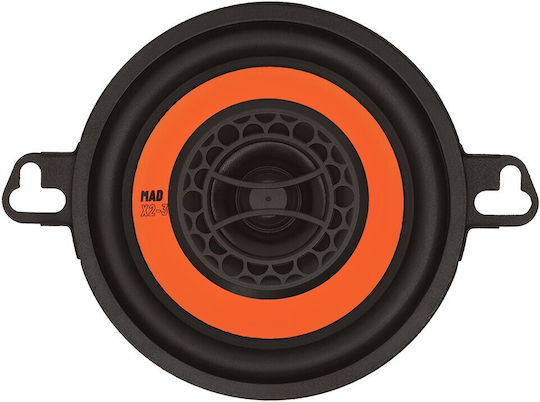 Gas Audio Power Car Speaker Set Mad X2-34 3.5" with 50W RMS (Midrange)