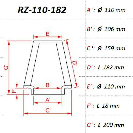 DNA Filters Φιλτροχοάνη Κλειστού Τύπου για Volkswagen Up