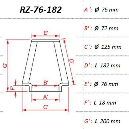 DNA Filters Φιλτροχοάνη Κλειστού Τύπου για Volkswagen Up