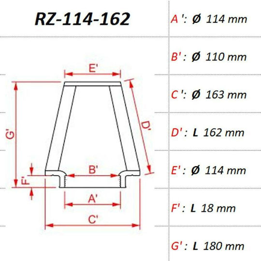 DNA Filters Airfilter Funnel Closed Type for Volkswagen Up