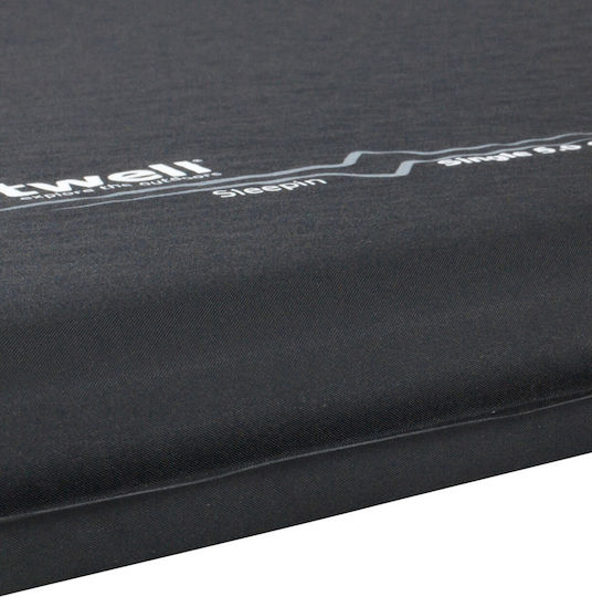 Outwell Self-Inflating Single Camping Sleeping Mat Thickness 5cm in Black color