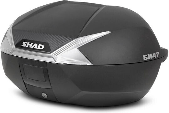 Shad SH47 Motorcycle Top Case 47lt Black