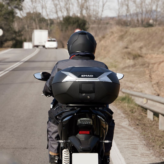 Shad SH47 Motorcycle Top Case 47lt Black