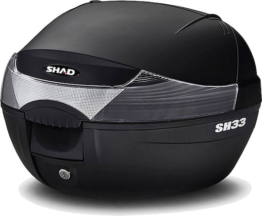 Shad SH33 Μπαγκαζιέρα Μοτοσυκλέτας 33lt Μαύρη