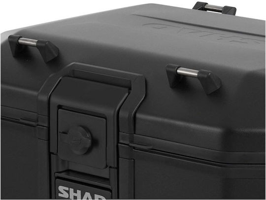 Shad Terra TR55 Μπαγκαζιέρα Μοτοσυκλέτας Αλουμινίου 55lt Μαύρη