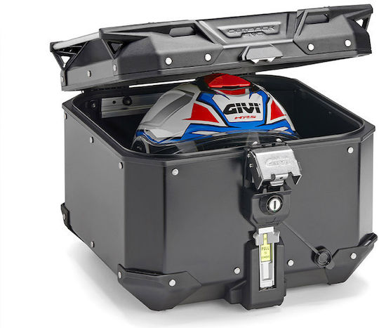 Givi Trekker Outback Monokey Motorrad-Topcase Aluminium 42lt Schwarze