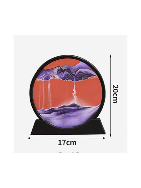 Decorative Space made of Glass 20x17cm 1pcs