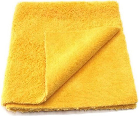 Maxshine 1240405 Edgeless Mikrofaser-Auto-Tücher Reinigung Polieren Trocknen Auto 380gsm Gelbe 40x40cm 5 Stück
