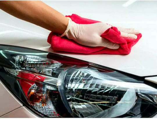 Verk Group Car Microfiber Cleaning Cloths for Car Windows 30x30cm 4 Pieces