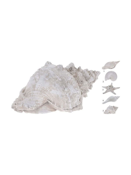JK Home Decoration Decorative Seashell made of Ceramic Material 17x11x34cm 1pcs