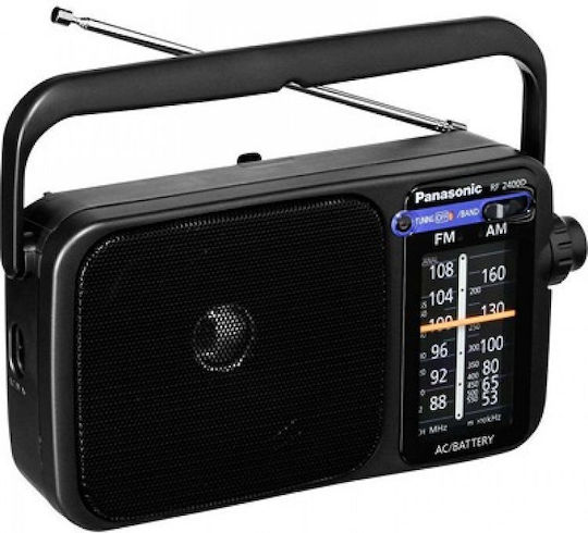 Panasonic RF-2400EG-K Φορητό Ραδιόφωνο Μαύρο