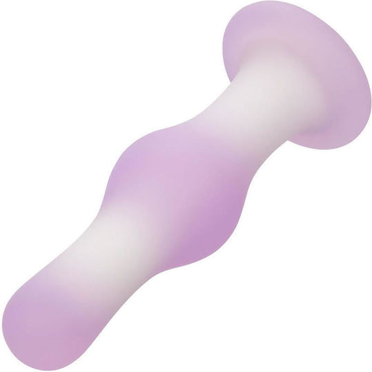 Anal Plug with Vibration Purple