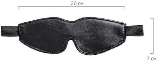 BDSM Maske in Schwarz Farbe