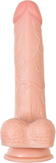 Realistisches Dildo mit Hoden und Saugnapf Rosa 22cm