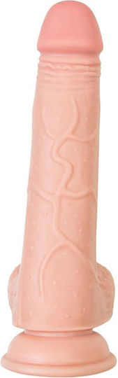 Realistisches Dildo mit Hoden und Saugnapf Rosa 22cm