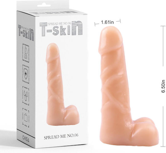 Realistisches Dildo mit Hoden Fleisch