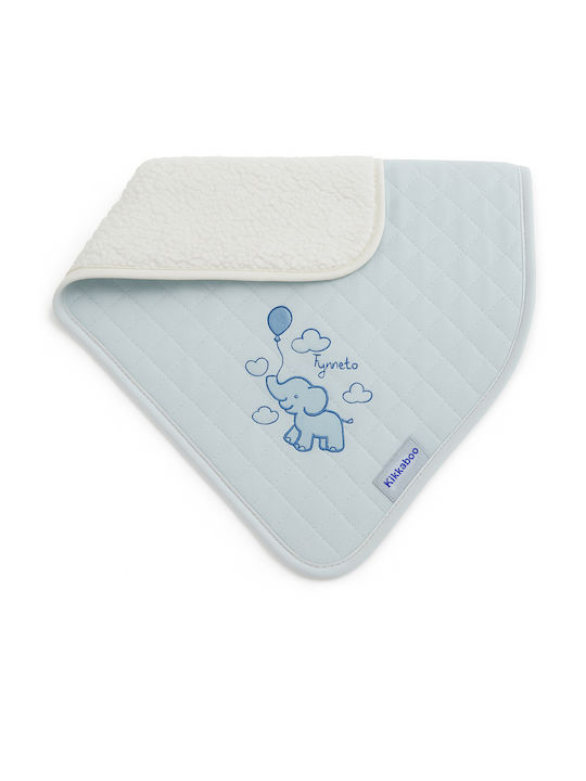 Kikka Boo Babydecken Wickeltücher für Kinderzimmer Elephant 75x100cm