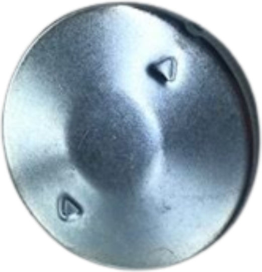 Kawasaki Deckel des Reservoirs Motorrad Silber 57814012