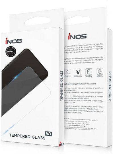 iNOS 2.5D 0.33mm Privacy Tempered Glass Black (Galaxy A56)
