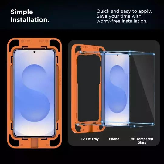 Tech-Protect Quick Set+ Tempered Glass (Galaxy S25+)