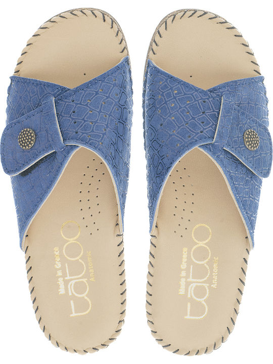 Women's Platform Wedge Sandals Blue