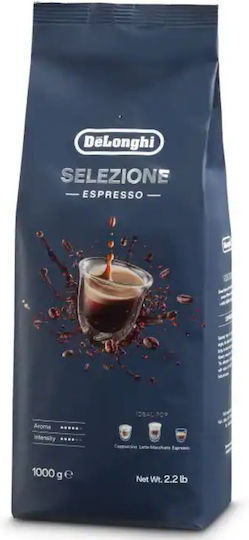 Boabe Espresso Delonghi Selezione Dlsc617 1kg Prăjire Medie 70% Arabica 30% Robusta Intensitate 4