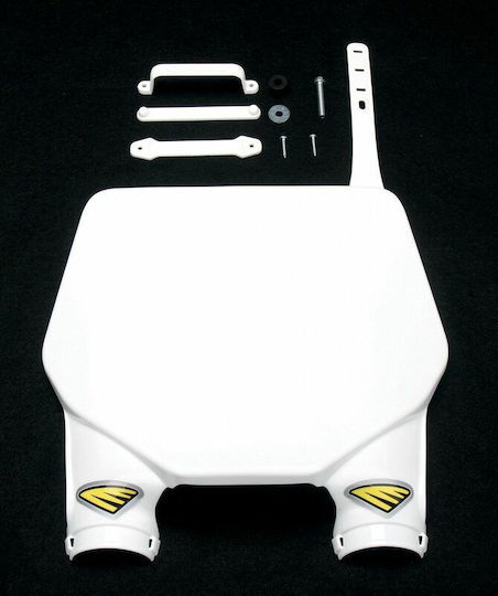 Cycra Number Plate Πλαστικό 1cyc-1205-42 Honda Crf 250 R 08-09 450 08 Λευκό Τεμάχιο