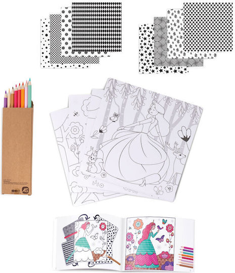Princess Set de Colorat