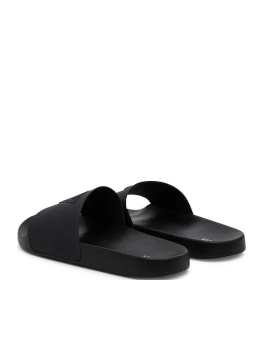 Men's Black Slides