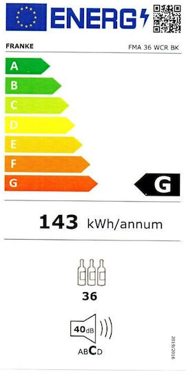 Franke FMA 36 Weinkühler 36 Flaschen