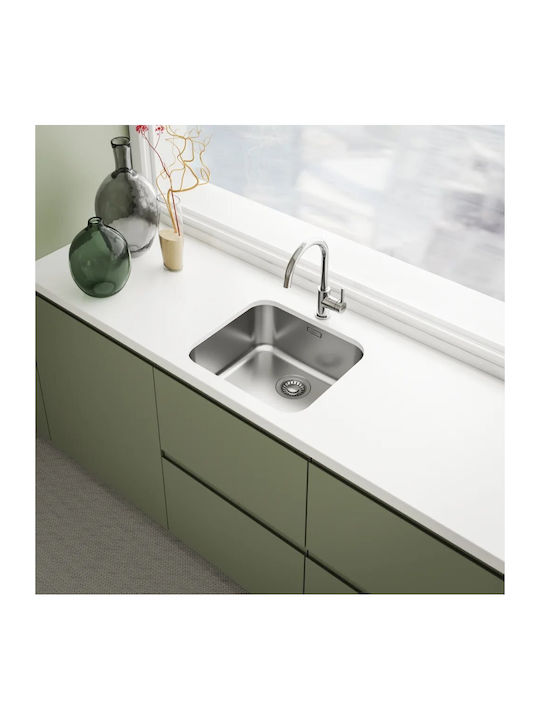 Franke Smart Srx 3011750304 Undermount Sink Inox Brushed W48.2xD43.2cm Silver