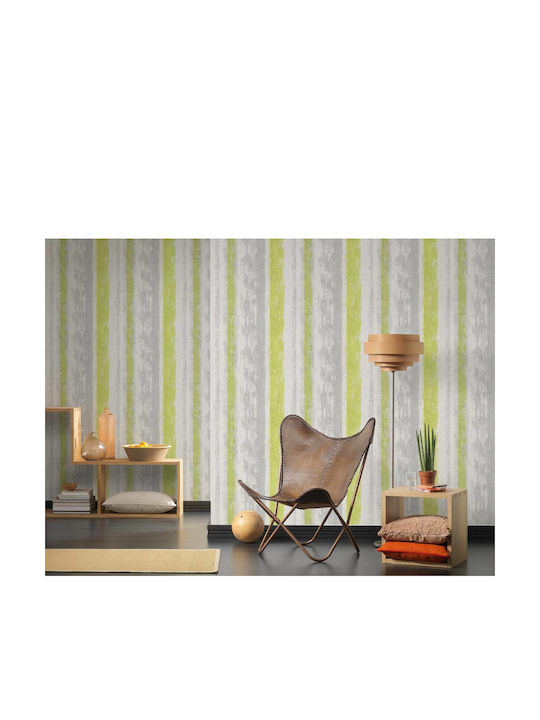 Tapet de Perete 1000x53cm Wood Stone Vinil Bej