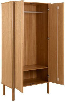 Norsica Dunmavo 107 Δίφυλλη Ντουλάπα 100x55x200cm Δρυς Norsica Dunmavo 107 Δίφυλλη Ντουλάπα 100x55x200cm Δρυς