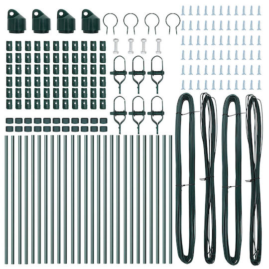 vidaXL for Pergola made of Steel 3.2x3.2cm 26pcs